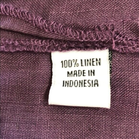 Island Inn Man or womans purple dress shirt - Picture 4 of 5